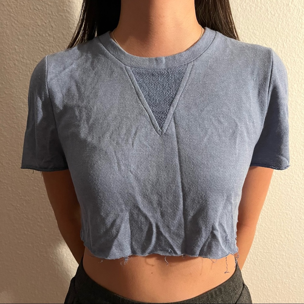 Short Sleeve Crop Top